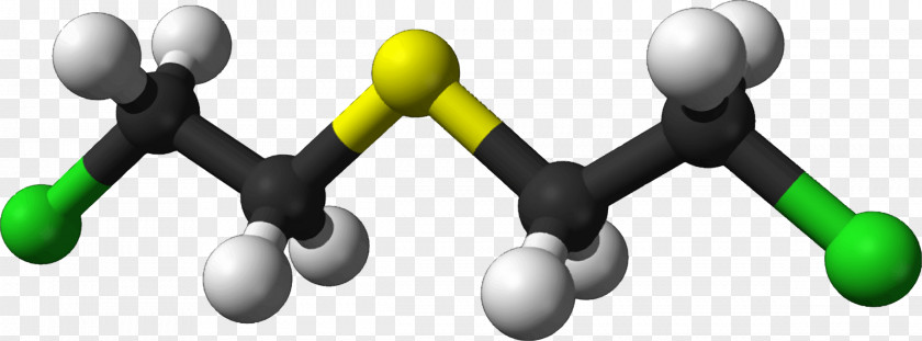 Mustard Sulfur Plant Blister Agent Chemical Weapon Molecule PNG