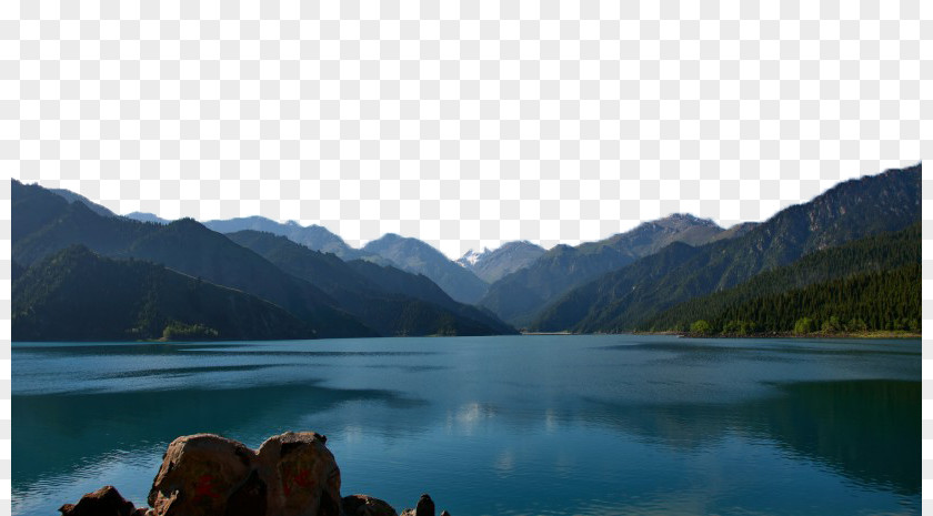 Travel Six Xinjiang Heavenly Lake Of Tianshan Tourism Fukei PNG