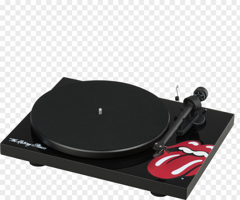 Turntable Phonograph Record Pro-Ject Rolling Stones PNG