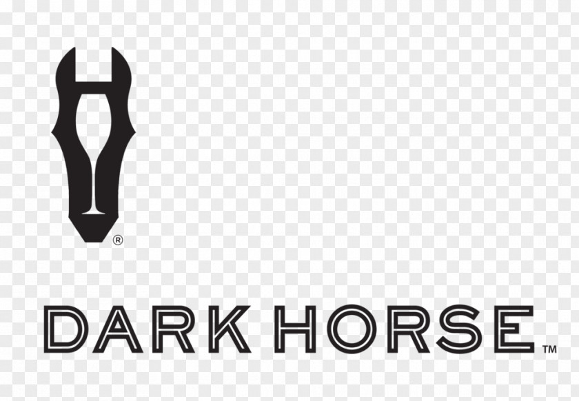 Dark Horse White Wine Logo PNG