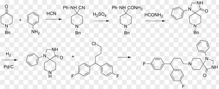 Synthesis Functional Group Molecule Chemistry Fluspirilene Chemical PNG