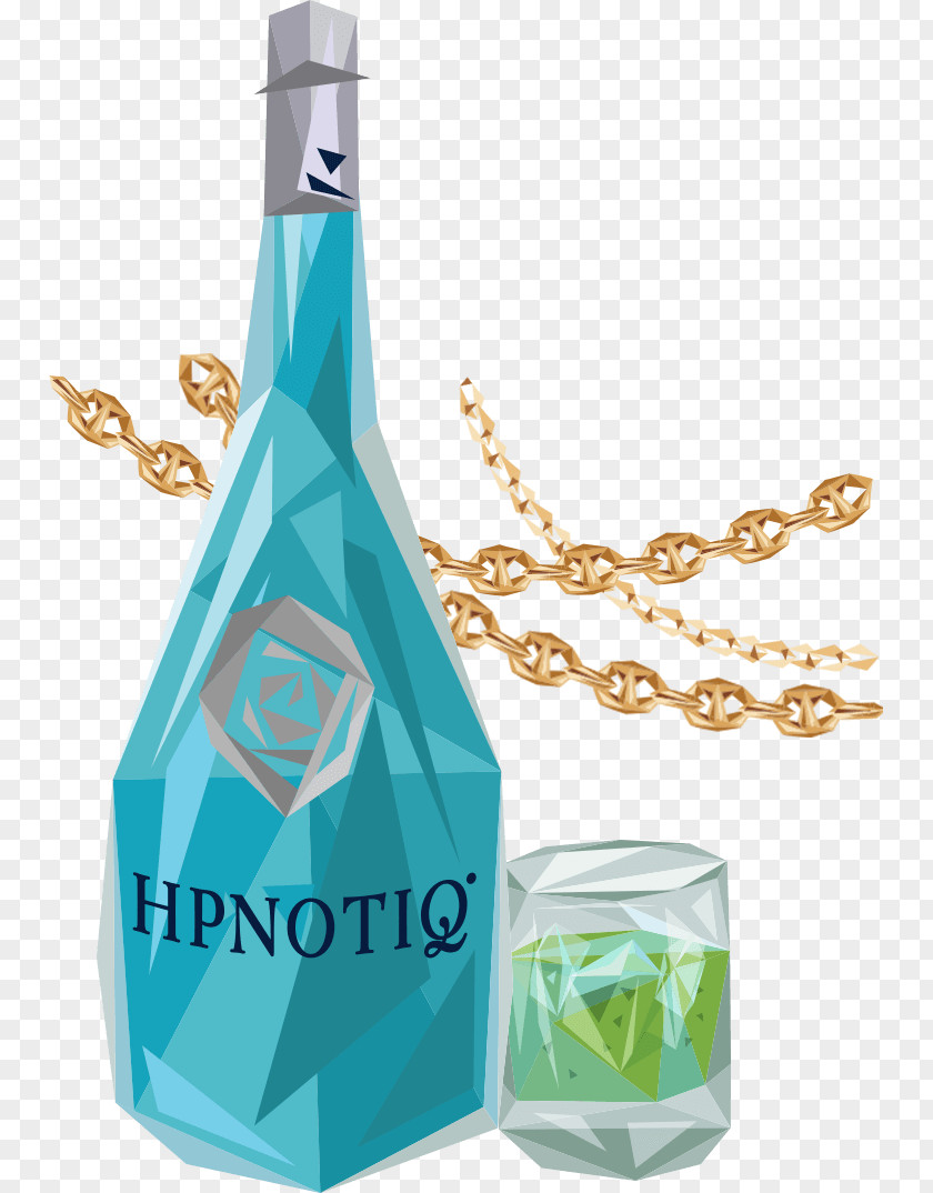 Vodka Liqueur Hpnotiq Incredible Hulk Liquor Glass Bottle PNG