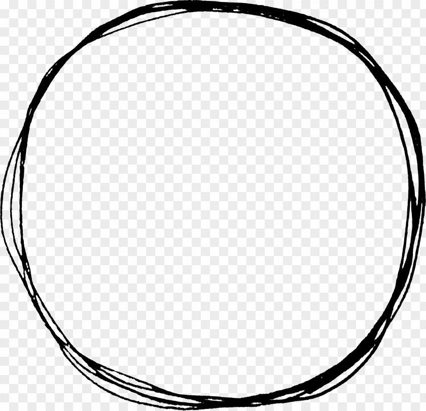 Circle Doodle Drawing Clip Art PNG