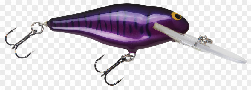 Deep Diving Fishing Baits & Lures Purple PNG