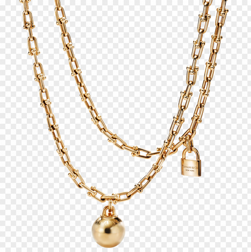 Jewellery New York City Tiffany & Co. Necklace Gold PNG