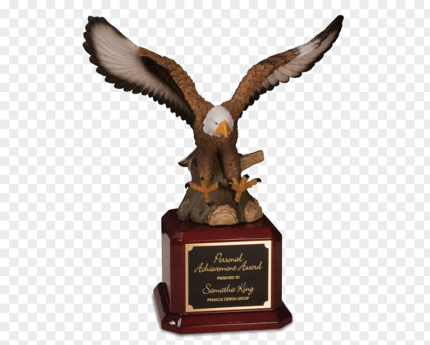 Trophy Award Commemorative Plaque Excellence Eagle PNG