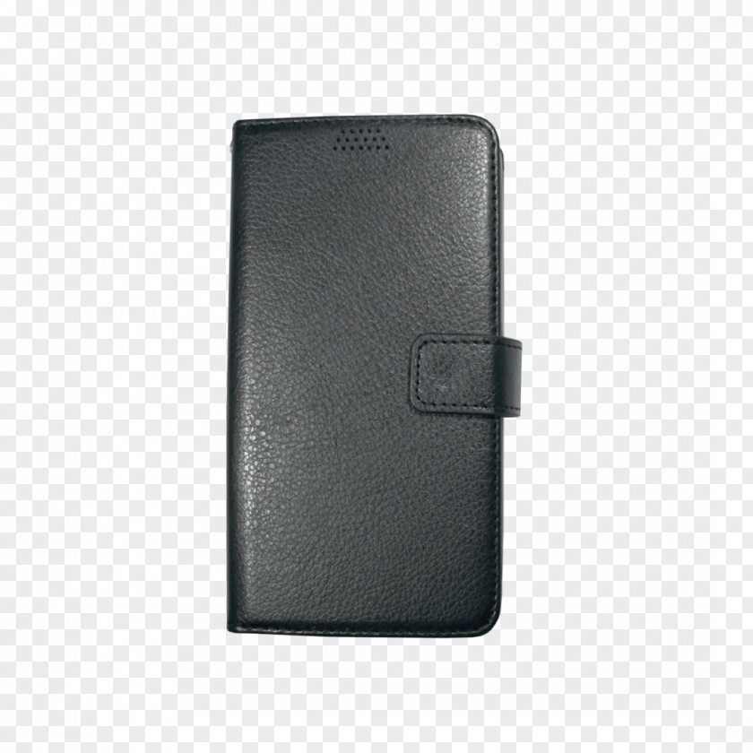 Wallet Leather Black M PNG