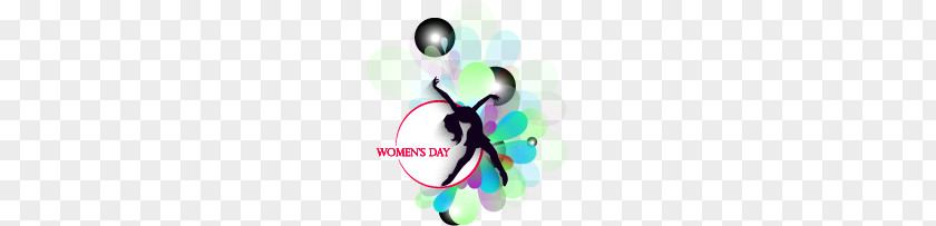 Women's Day Greeting Card Or Poster Background In Fashion International Womens Woman PNG