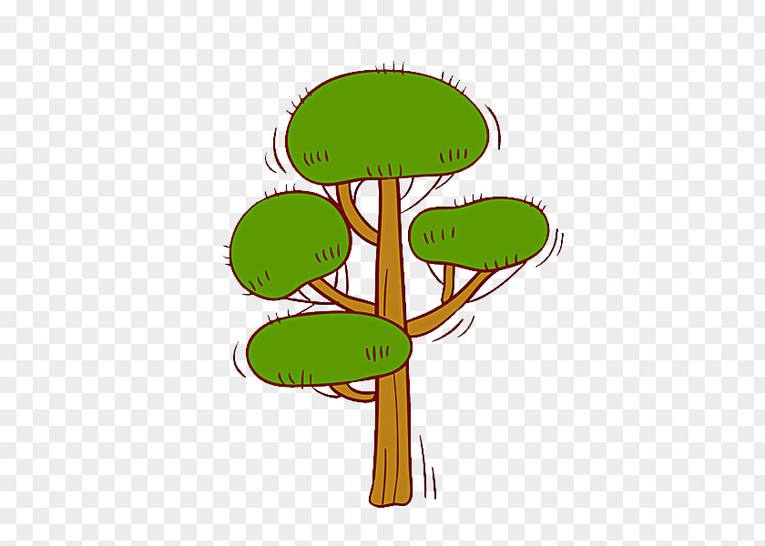 Hand-painted Cactus Tree Cactaceae Plant PNG