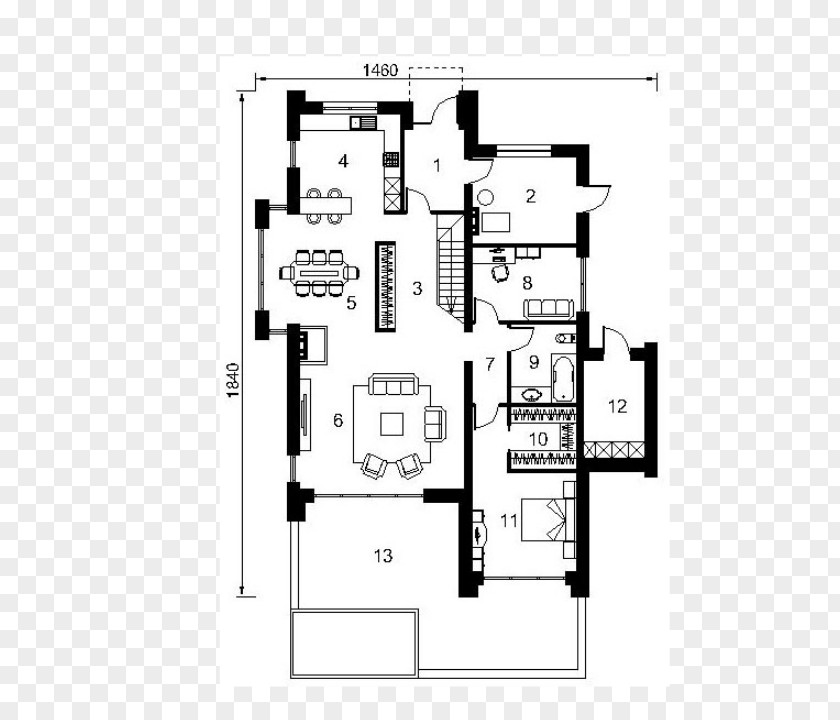 House Floor Plan Square Meter Building PNG