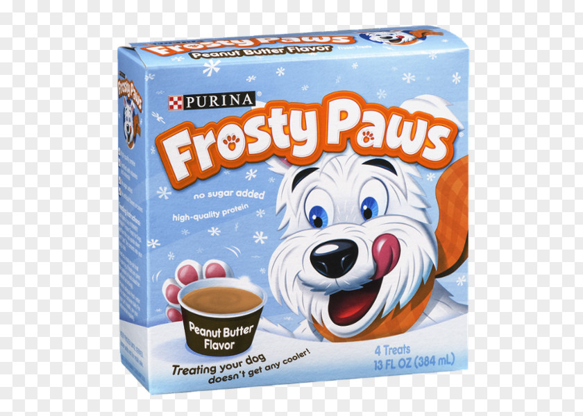 Peanut Flavor Dog Ice Cream Frosty Paws Frozen Yogurt PNG