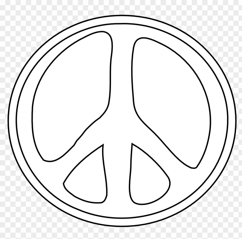 Printable Peace Sign White Circle Area Angle PNG