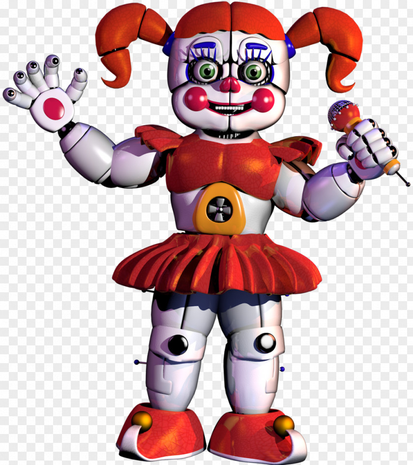 Circus Five Nights At Freddy's: Sister Location Clown Infant PNG