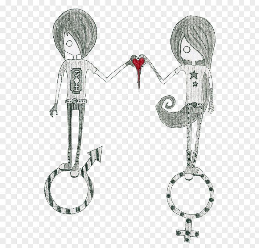 Design Body Jewellery Character Cartoon White PNG