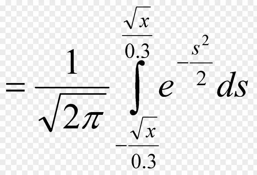 Mathematics Equation Normal Distribution Formula Mathematical Analysis PNG