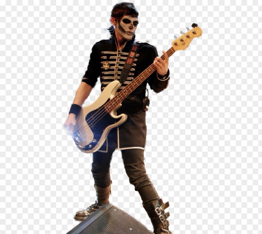 Bass Guitar Bassist The Black Parade Is Dead! My Chemical Romance PNG