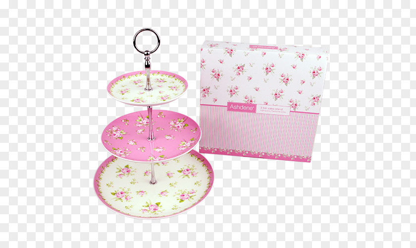 Cake Plate Pink M Tableware PNG