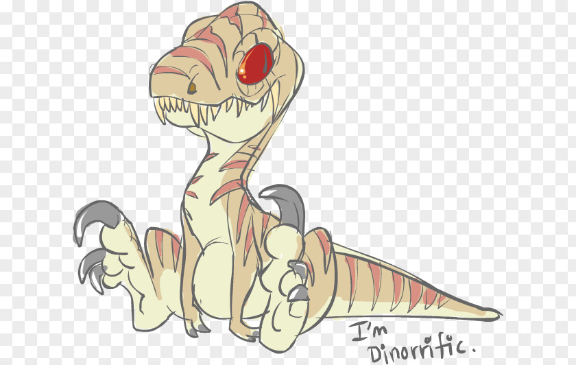 Dinosaur Velociraptor Drawing Cuteness Image PNG