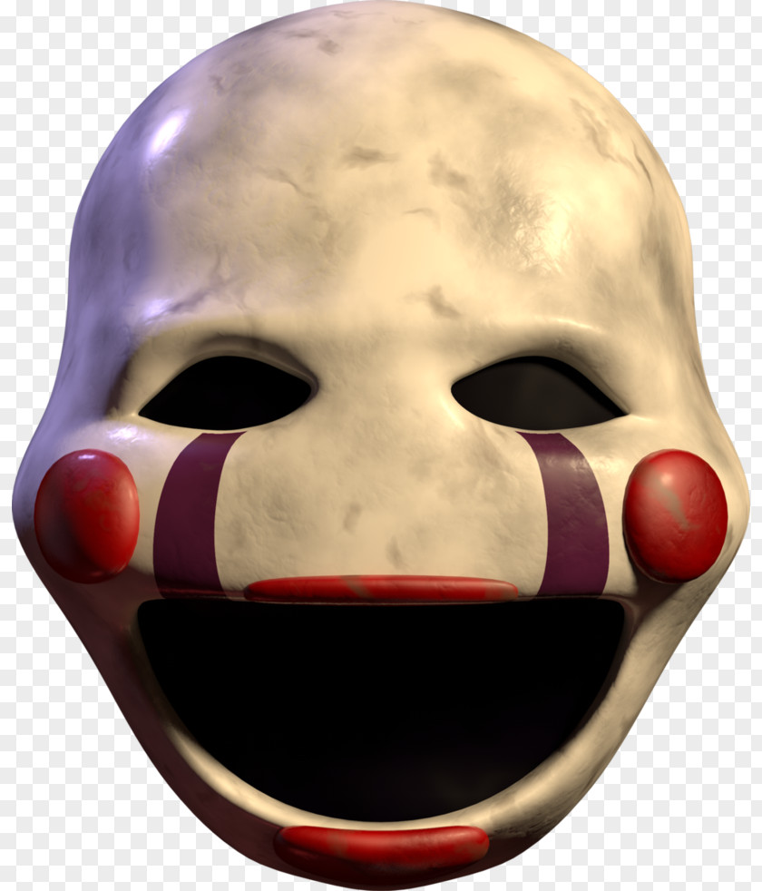 Mask Five Nights At Freddy's 2 3 Marionette Puppet PNG