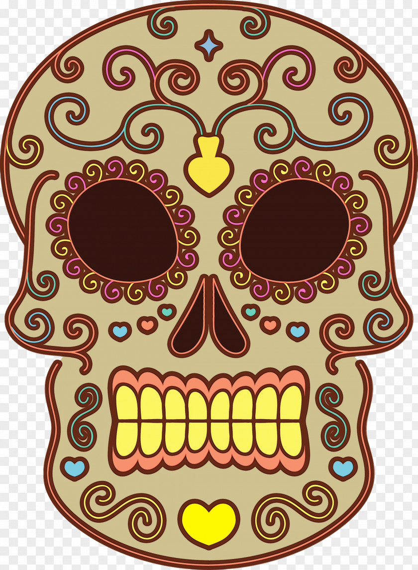 Skull Art PNG