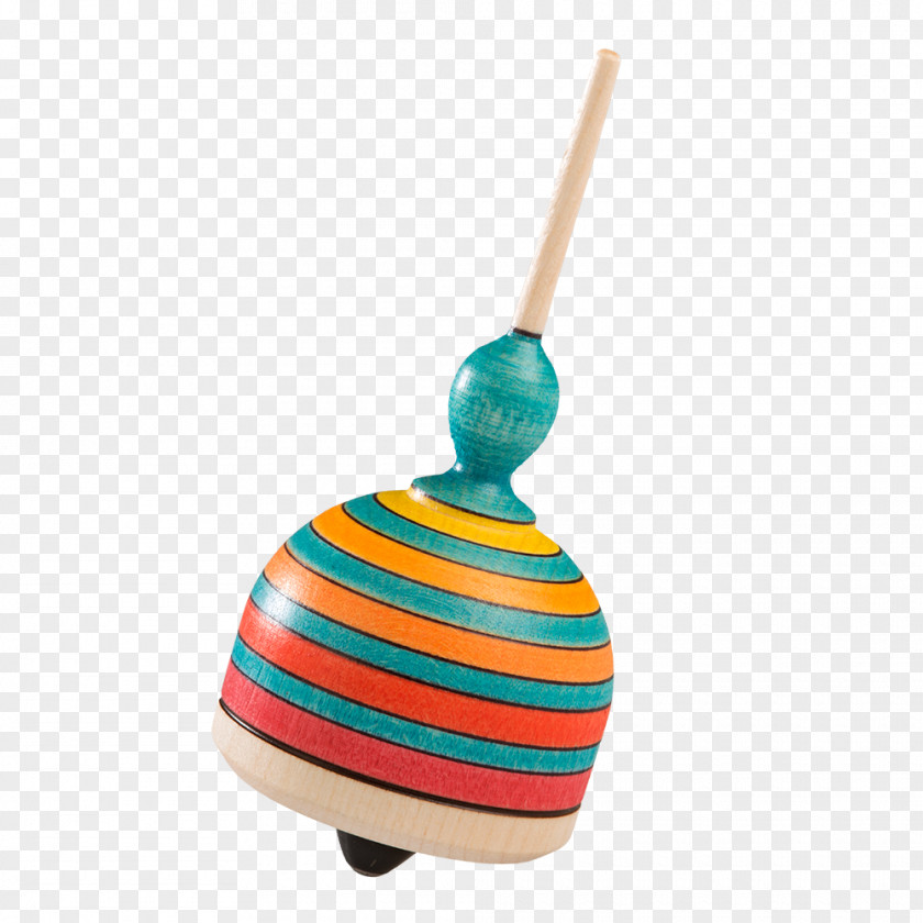 Wooden Toys Turquoise Top PNG
