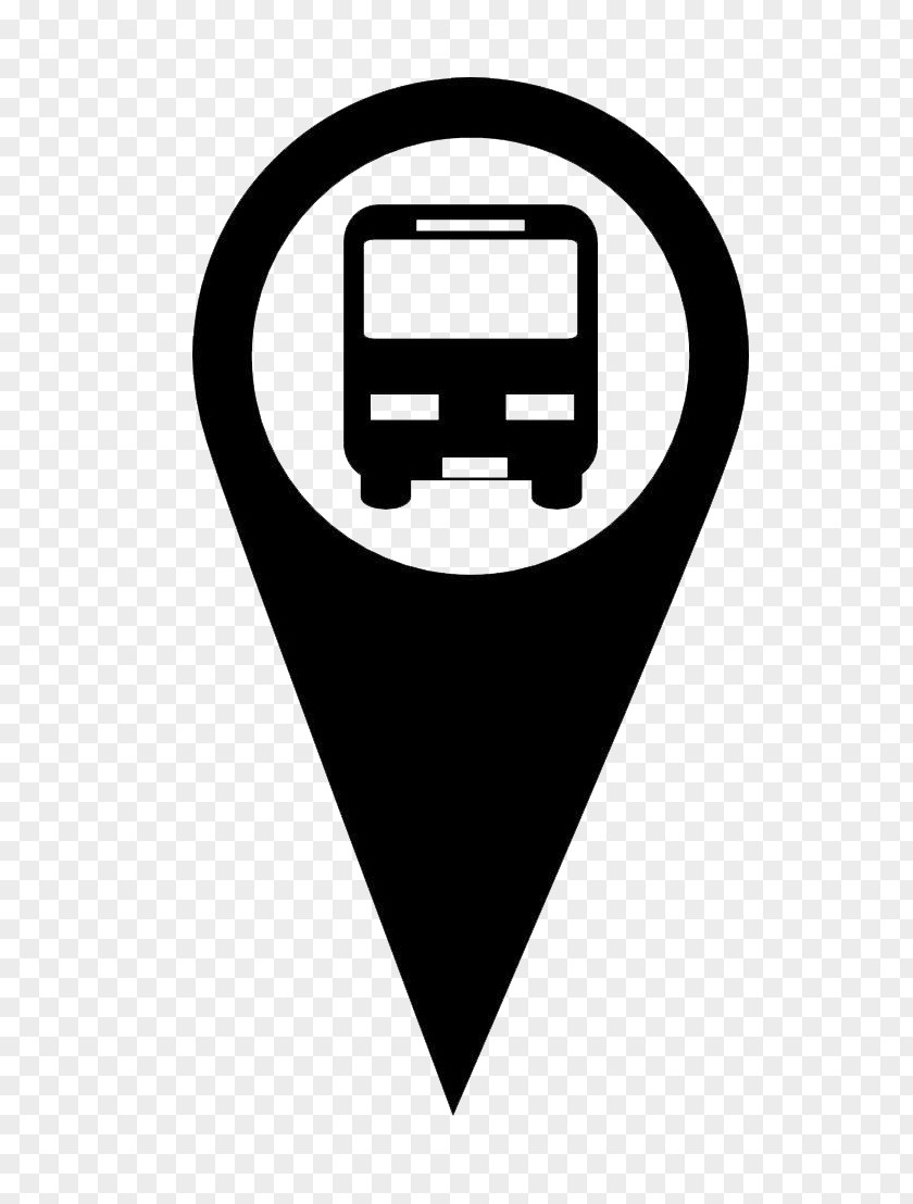 Bus Positioning Logo Stop Icon PNG