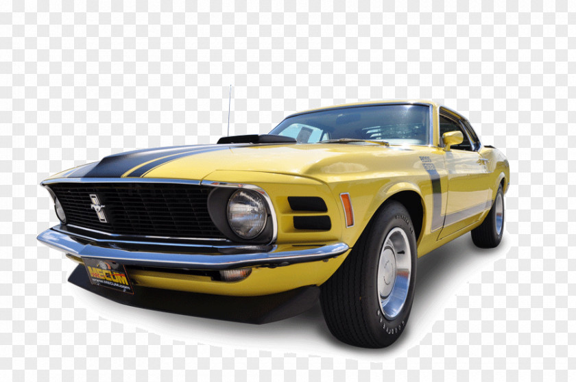 Classic Car Boss 429 302 Mustang Ford Mach 1 Motor Company PNG