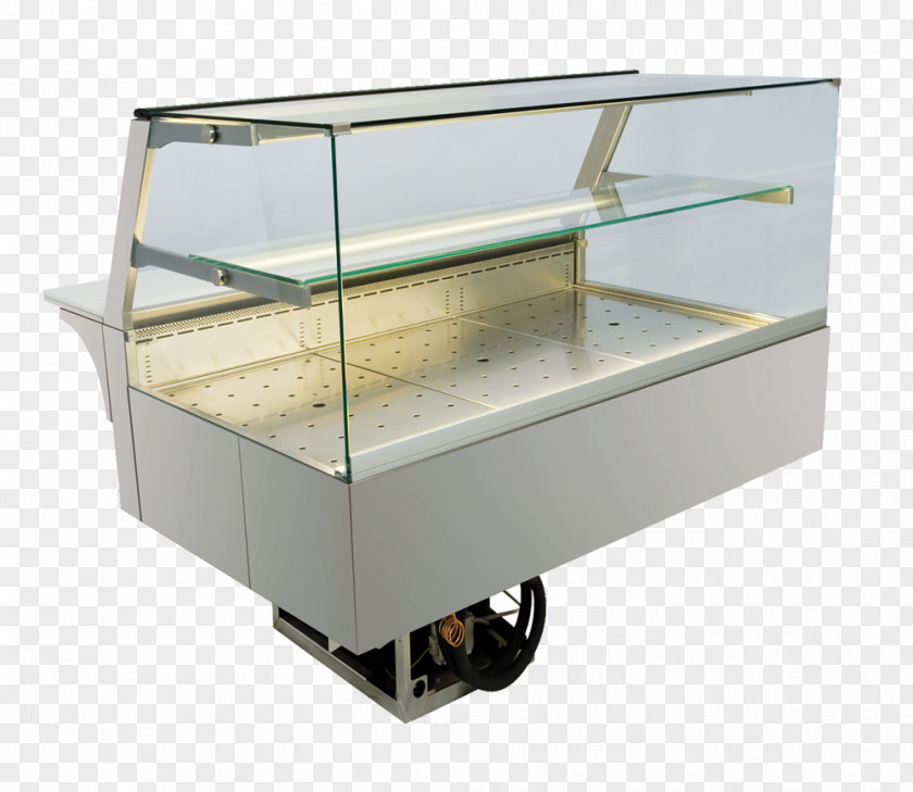 Cool Line Display Case Glass Pune Steel Equipment Stand PNG
