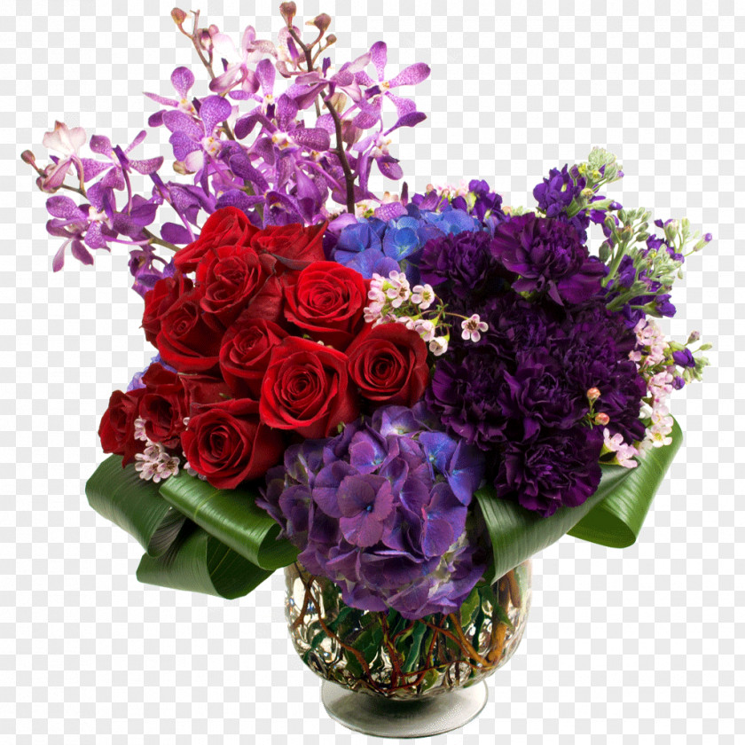 Hydrangea Flower Bouquet Cut Flowers Floral Design Floristry PNG