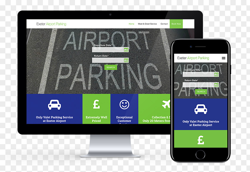 Smartphone Web Development Design Exeter Airport PNG