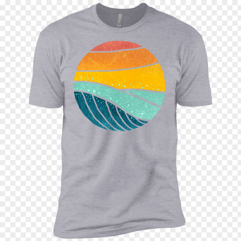 Vintage Sea Long-sleeved T-shirt Hoodie PNG