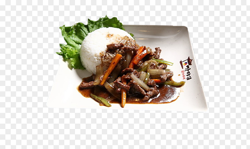Black Pepper Beef Bibimbap Fried Rice Asian Cuisine PNG