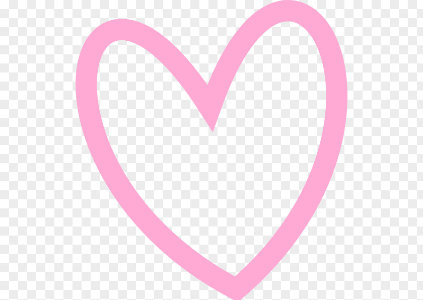 Pink Heart Free Clip Art PNG