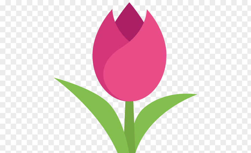 Tulip Emoji Text Messaging SMS Flower PNG