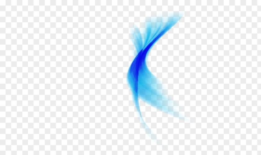 Wing Electric Blue Watercolor Background PNG