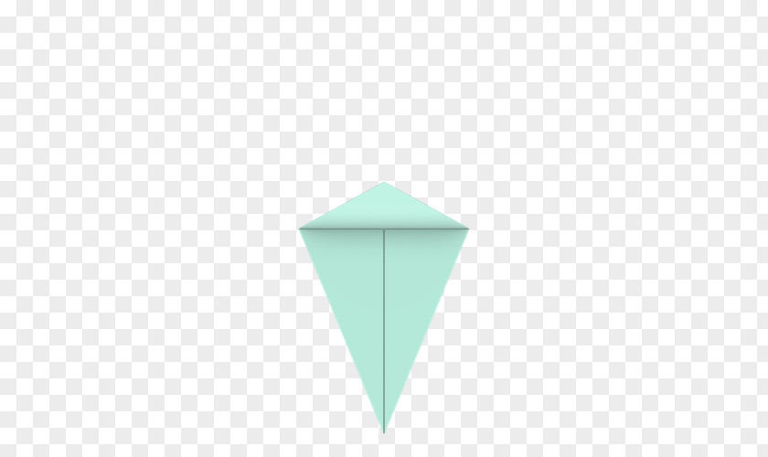 Origami Bird Green Line Angle Turquoise PNG