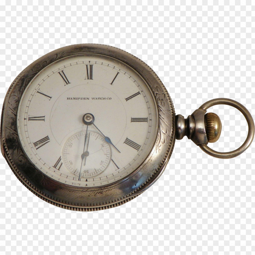 Pocket Watch Silver Clock PNG