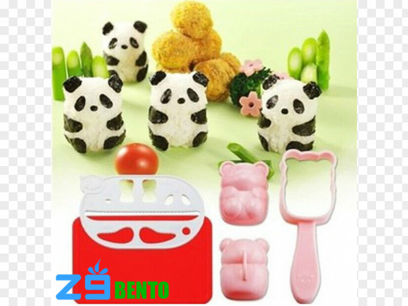 Sushi Onigiri Bento Japanese Cuisine Giant Panda PNG