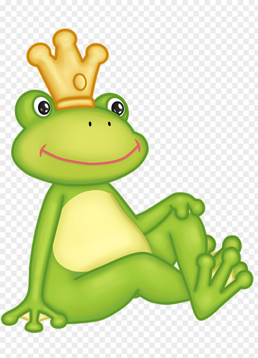 True Frog Amphibians Cartoon Frogs Green PNG