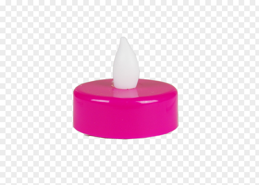 Design Flameless Candles Pink M PNG