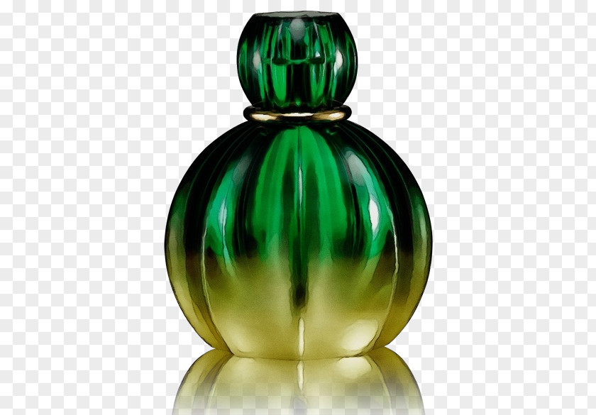 Emerald Glass Green Perfume PNG