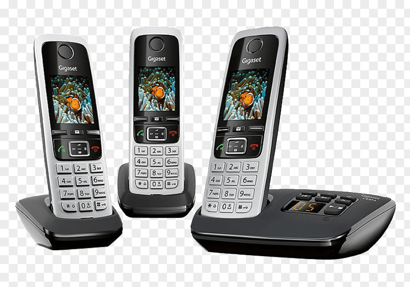 Gigaset C430A Cordless Telephone Communications Digital Enhanced Telecommunications PNG