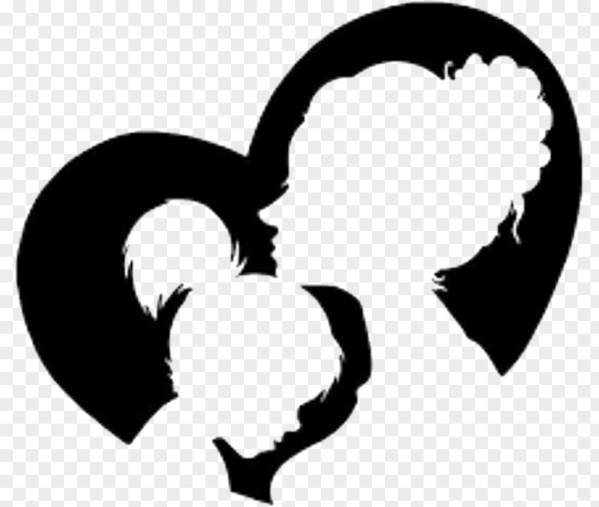 Mother Love Images Silhouette Daughter Drawing Art PNG