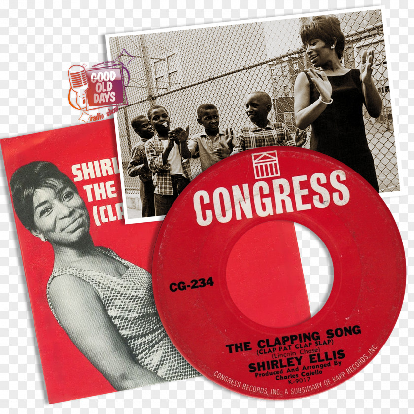 Slat The Clapping Song Compact Disc Shirley Ellis PNG