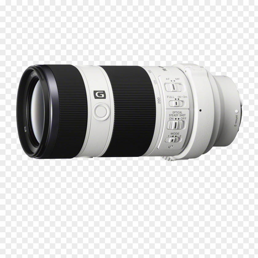 Camera Lens Canon EF 70–200mm Sony Telephoto Zoom 70-200mm F/4.0 FE F4 G OSS PNG