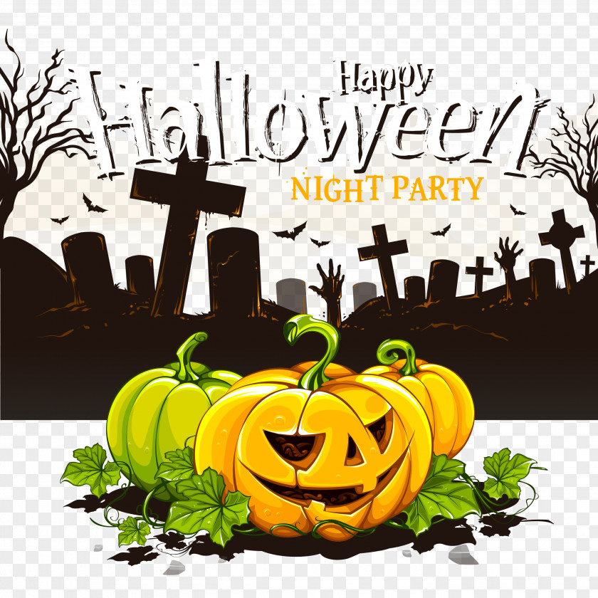 Halloween Cemetery PNG