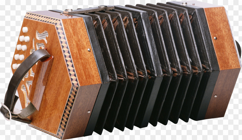 Retro Accordion Concertina Musical Instrument Stock Photography PNG