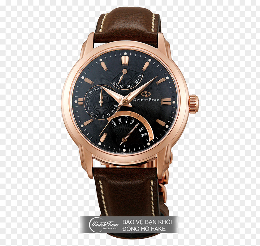 Watch Orient Automatic Mechanical Strap PNG