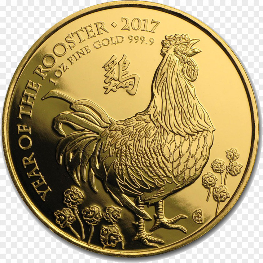 Coin Royal Mint Lunar Series Gold PNG