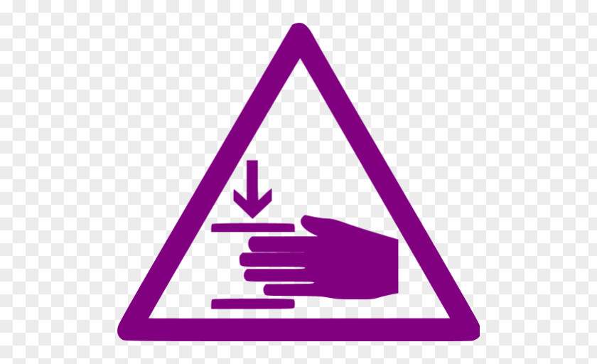 Icon Pink Purple Warning Sign Brīdinājums Warnzeichen Safety Hazard PNG